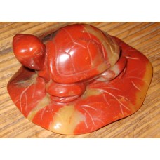 Crystal Animals ~ Red Jasper Turtle